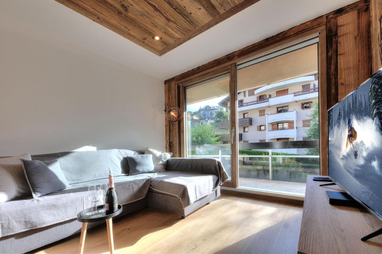 Appartement Familial Au Pied De La Telecabine 4* Saint-Gervais-les-Bains Buitenkant foto
